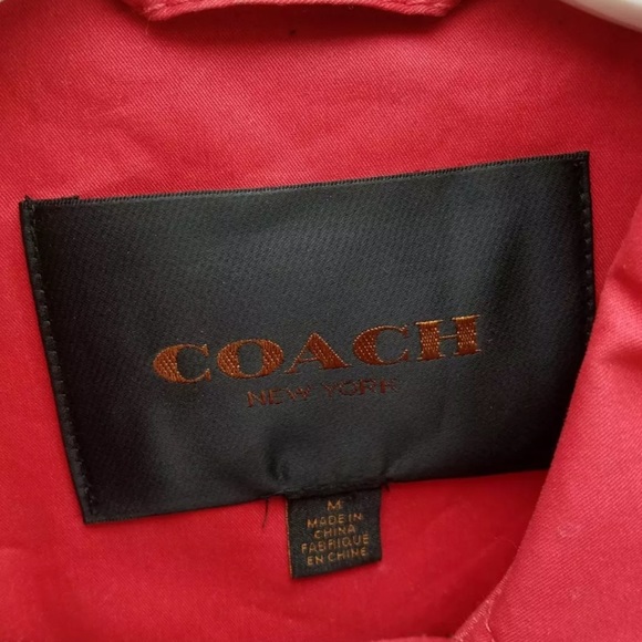 Authenticated Coach trench coat - Picture 8 of 10